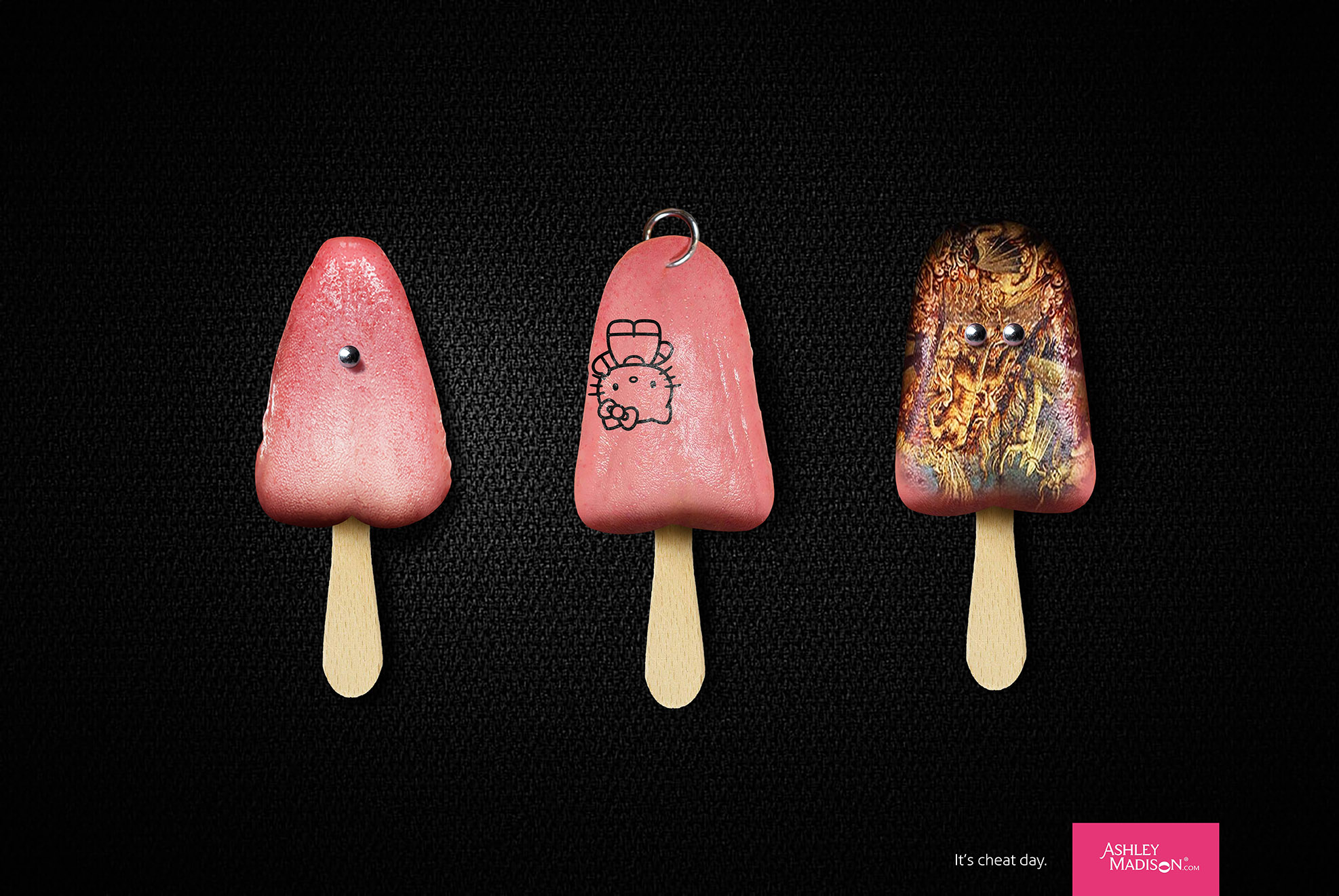 Spec work for Ashley Madison by Miami Ad School Students