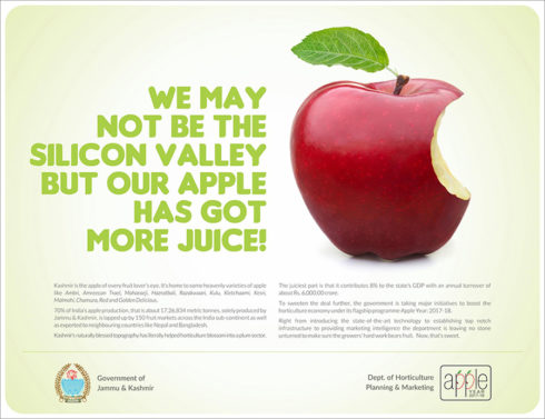 Govt Jammu and Kashmir ad by Blacksheep.Works